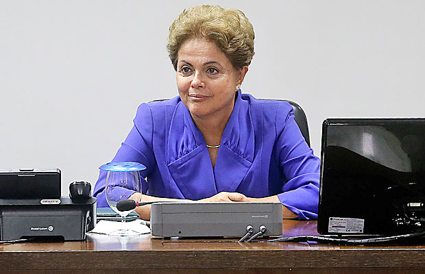 A presidente Dilma Rousseff 