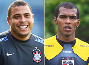 Os jogadores Ronaldo e Richarlyson