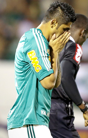 Luan lamenta a derrota do Palmeiras em casa