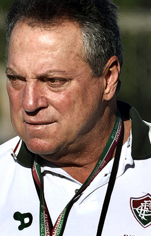 O atual técnico do Fluminense, Abel Braga