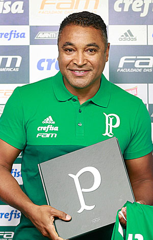 O novo técnico do Palmeiras, Roger Machado
