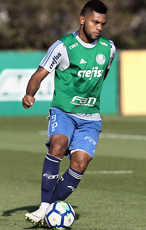 O atacante Borja Ã© um dos destaques do Palmeiras