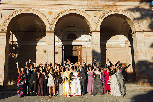 Casamento em igreja Perugia, na Itlia, organizado pela consultoria de eventos Mi Piace!, criada em 2009 por Carolina D'Andrea