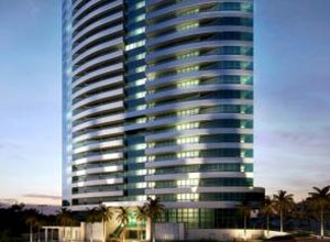 Projeto da torre onde ficarão os escritórios comerciais e o novo hotel do Ca'd'Oro São Paulo