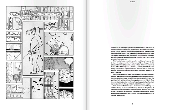 Livro "Citizens of no Place" explica a arquitetura moderna a partir de quadrinhos 