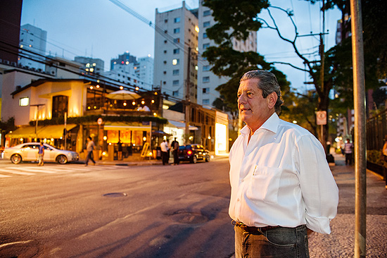 Luiz Roberto de Lima Faria, 60, tem um restaurante no Itaim h 22 anos.