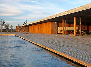 Casa se 'camufla' em paisagem uruguaia