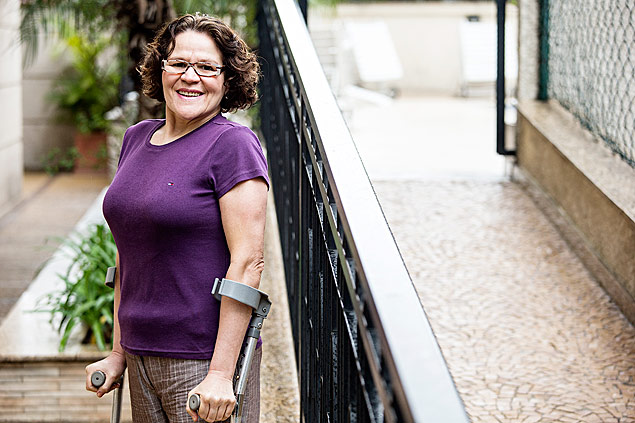 A advogada Lucimar Miranda Machado,51, trocou de apartamento para um que atende suas necessidades