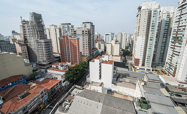 Empreendimentos imobilirios no baixo Augusta, na regio central de So Paulo