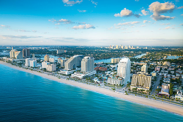 Vista de Fort Lauderdale, cidade ao lado de Miami (Imveis/Divulgao) ***DIREITOS RESERVADOS. NO PUBLICAR SEM AUTORIZAO DO DETENTOR DOS DIREITOS AUTORAIS E DE IMAGEM***