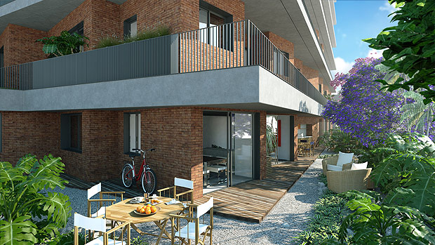 Apartamento garden' do edifcio Mir, da Idea!Zarvos, que ser inaugurado em dezembro no Alto de Pinheiros