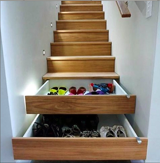 Gavetas em escada, em foto publicada no Instagram @imaisdesign