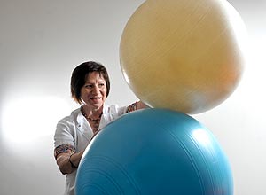Maria Isabel Luna, fisioterapeuta argentina, em SP