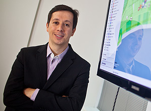 Pedro Figoli, diretor-executivo da empresa, Geofusion, que presta servios de geomarketing