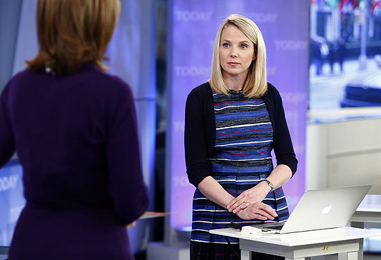 Marissa Mayer, atual presidente-executiva do Yahoo, deixou o Google após 13 anos para reerguer a concorrente