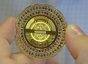 Representação real para o valor de 25 bitcoins