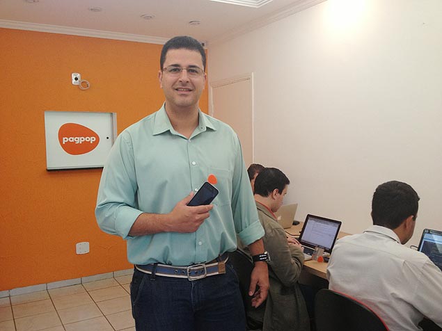 Mrcio Campos, fundador da PagPop, empresa de meios de pagamentos