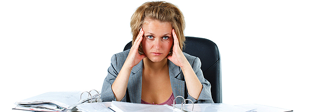 Shutterstock Estresse no trabalho diminui beleza