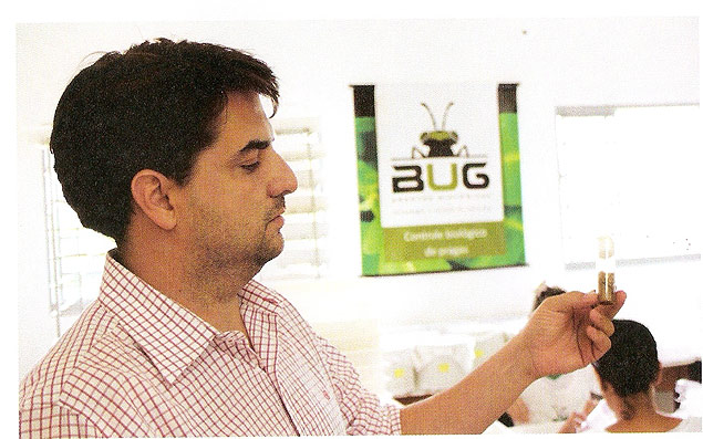Diogo Carvalho, sócio-fundador da Bug Agentes Biológicos, empresa ganhadora do prêmio Pioneiros da Tecnologia