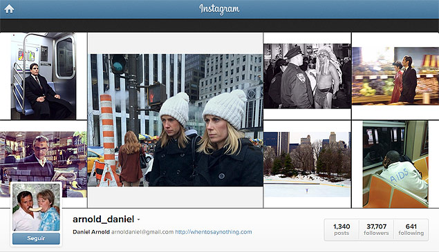aniel Arnold faturou R$ 35 mil em um dia vendendo suas fotos no Instagram