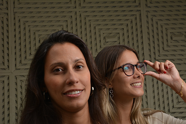 Vernica Mussi ( esq.) e Isabella Botelho, scias da Pin People