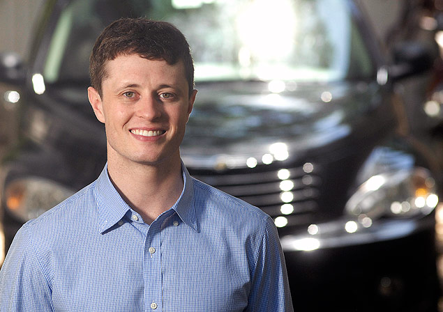 Parker Treacy  um dos criadores do Cobli, app que ajuda se lembrar da manuteno de carros