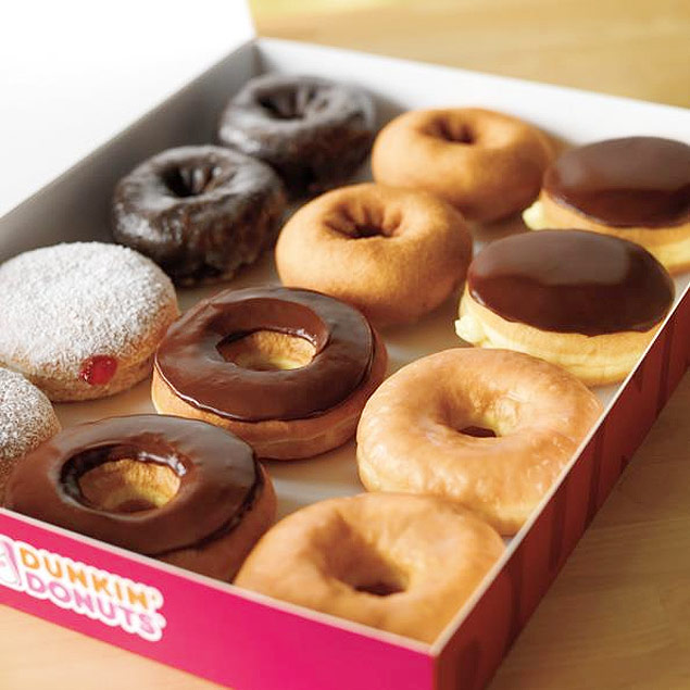 Caixa de donuts, carro-chefe da marca