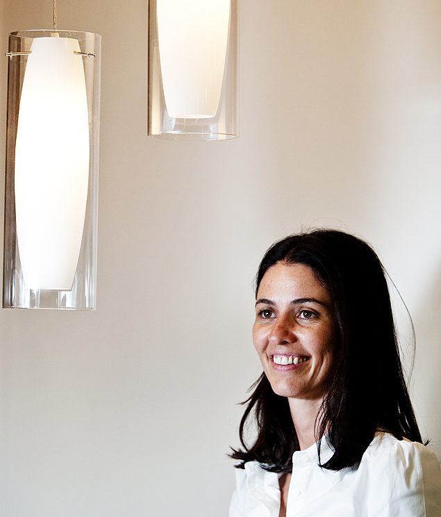 Maria Fernanda La Regina, em 2011, quando era diretora de marketing do banco HSBC