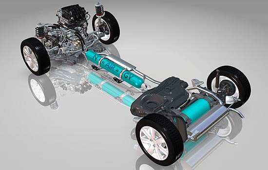 Batizada de Hybrid Air, a tecnologia foi desenvolvida tambm para carros de baixo custo