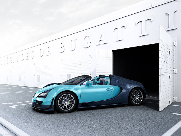 Bugatti homenageia ex-pilotos da marca com edio especial do Veyron