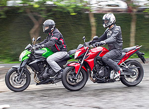 Leonardo Soares/Folhapress CB 500 F volta para disputar mercado com Kawasaki ER-6n