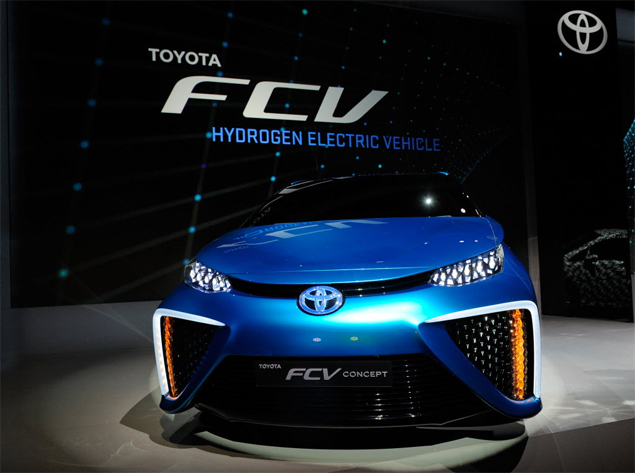 Toyota anuncia que lanar em 2015 nos EUA o FCV (fuel cell vehicle), movido a hidrognio e com emisso zero de carbono