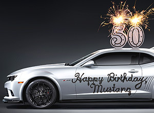Divulgação Camaro manda cartão de feliz aniversário irônico para Mustang