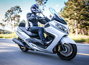 Divulgação Maxsym 400 chega de olho no Suzuki Burgman
