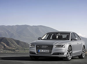 Divulgação Audi A8 chega em agosto custando R$ 450 mil