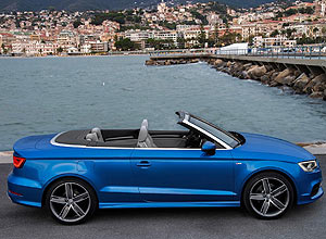 Divulgação Chegada do Audi A3 Cabriolet no território brasileiro é adiada