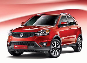 Divulgação Nova versão do SsangYong Korando chega em agosto no país