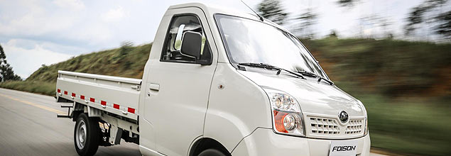 Divulgação Minicaminhão da chinesa Lifan tenta abocanhar fatia de mercado da Kombi