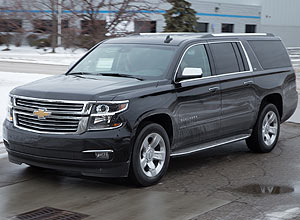 Rob Widdis/Divulgação/Chevrolet Chevrolet Suburban exige espaço