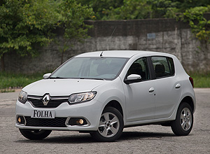 Divulgação Renault Sandero repete "soluços" dos rivais