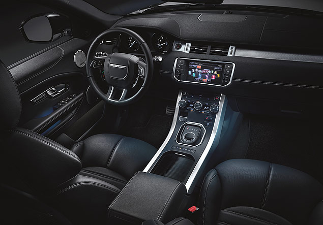 O interior do novo Range Rover Evoque