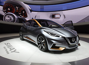 Martial Trezzini/Efe Nissan Sway antecipa futuro hatch da marca japonesa