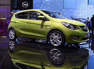 Martial Trezzini/Associated Press Opel Karl é popular bem equipado para o mercado alemão
