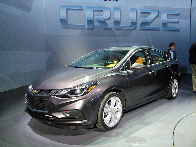 Chevrolet apresenta segunda gerao do Cruze em Detroit, EUA; modelo chega ao Brasil s em 2017