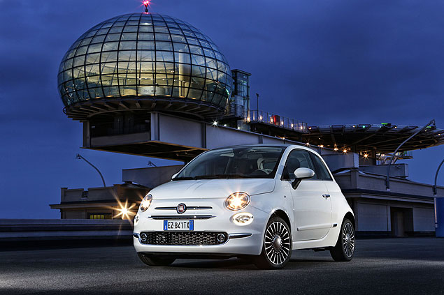 Modelo Fiat New 500  apresentado na Europa 