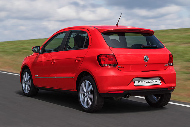 Unidade do Gol 2015; carros dessa verso entram no recall anunciado pela Volkswagen