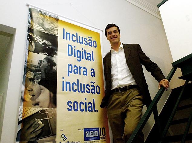 Professor de informática e fundador do Comitê para Democratização da Informática, Rodrigo Baggio