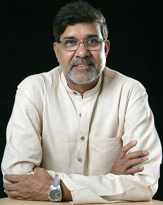 Kailash Satyarthi, responsável pela Marcha Global contra o Trabalho Infantil e pela Campanha Global para a Educação