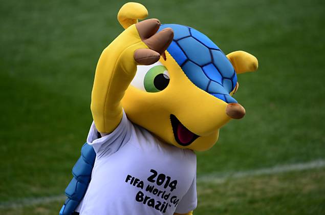 Fuleco  o mascote oficial da Copa do Mundo