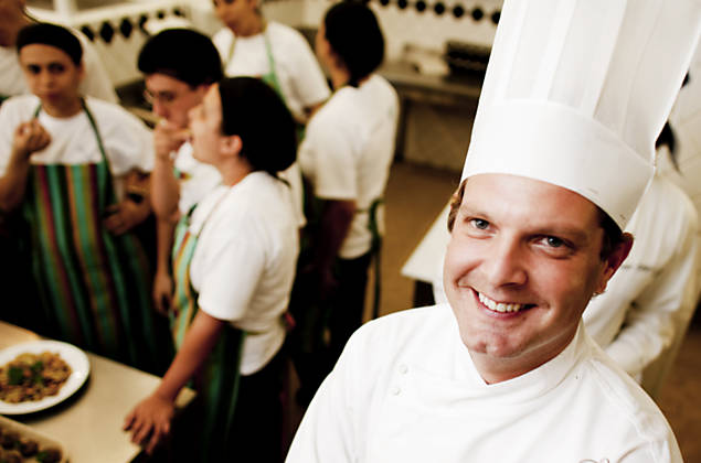 David Hertz  chef de cozinha e fundador da Gastromotiva